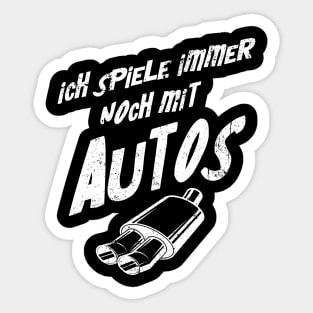 Tuning sports cars Mechanics Sticker